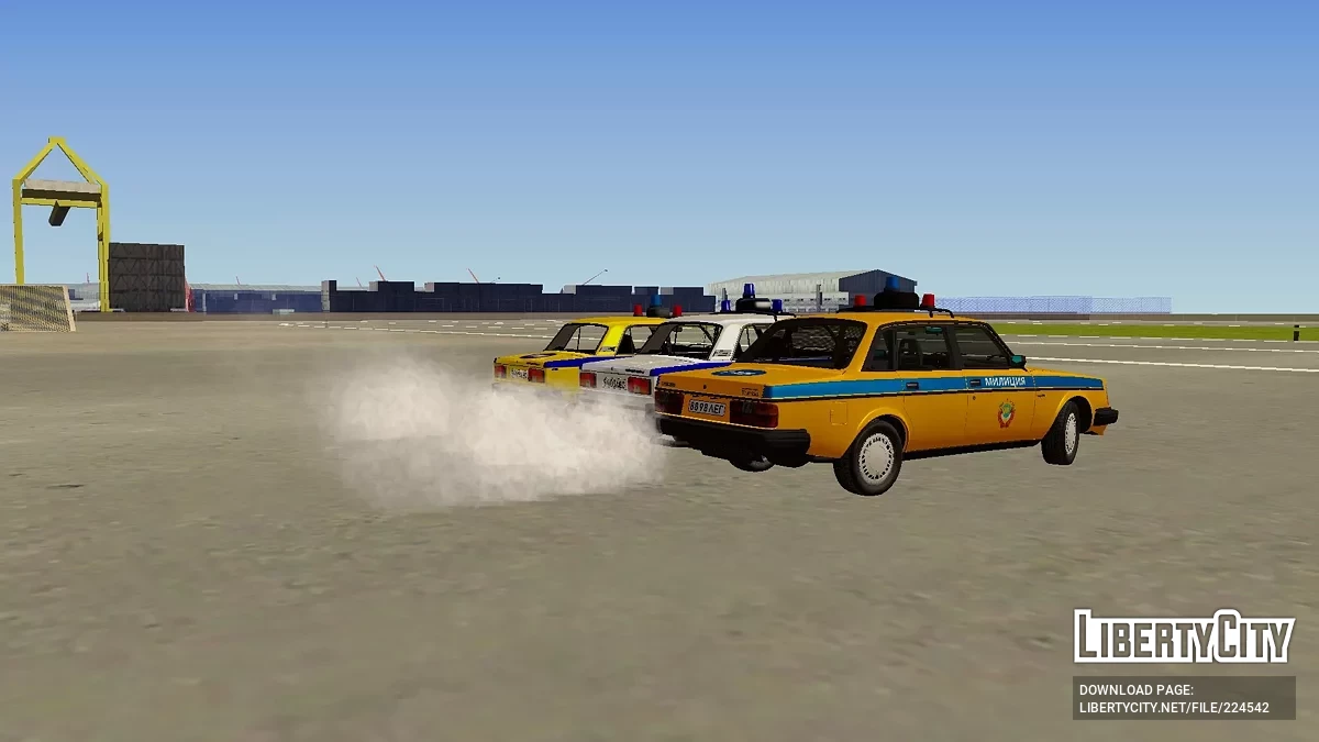 Pak Mobil Milisi USSR / GTA San Andreas