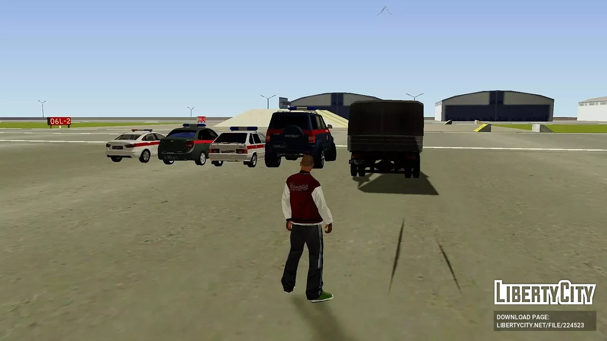 Pak Mobil Garda Nasional Federasi Rusia / GTA San Andreas