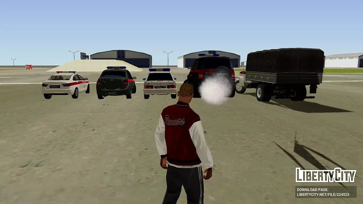 Pak Mobil Garda Nasional Federasi Rusia / GTA San Andreas