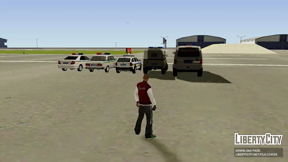 Paket Mobil Polisi Ukraina tahun 2000-an / GTA San Andreas