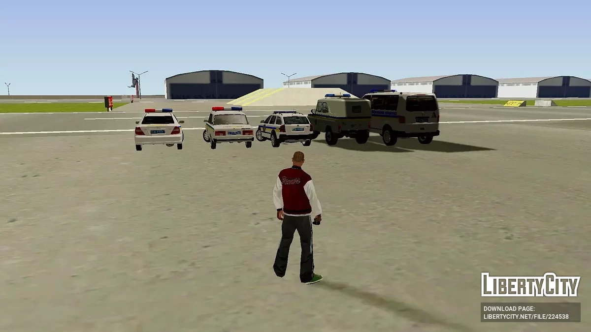 Paket Mobil Polisi Ukraina tahun 2000-an / GTA San Andreas