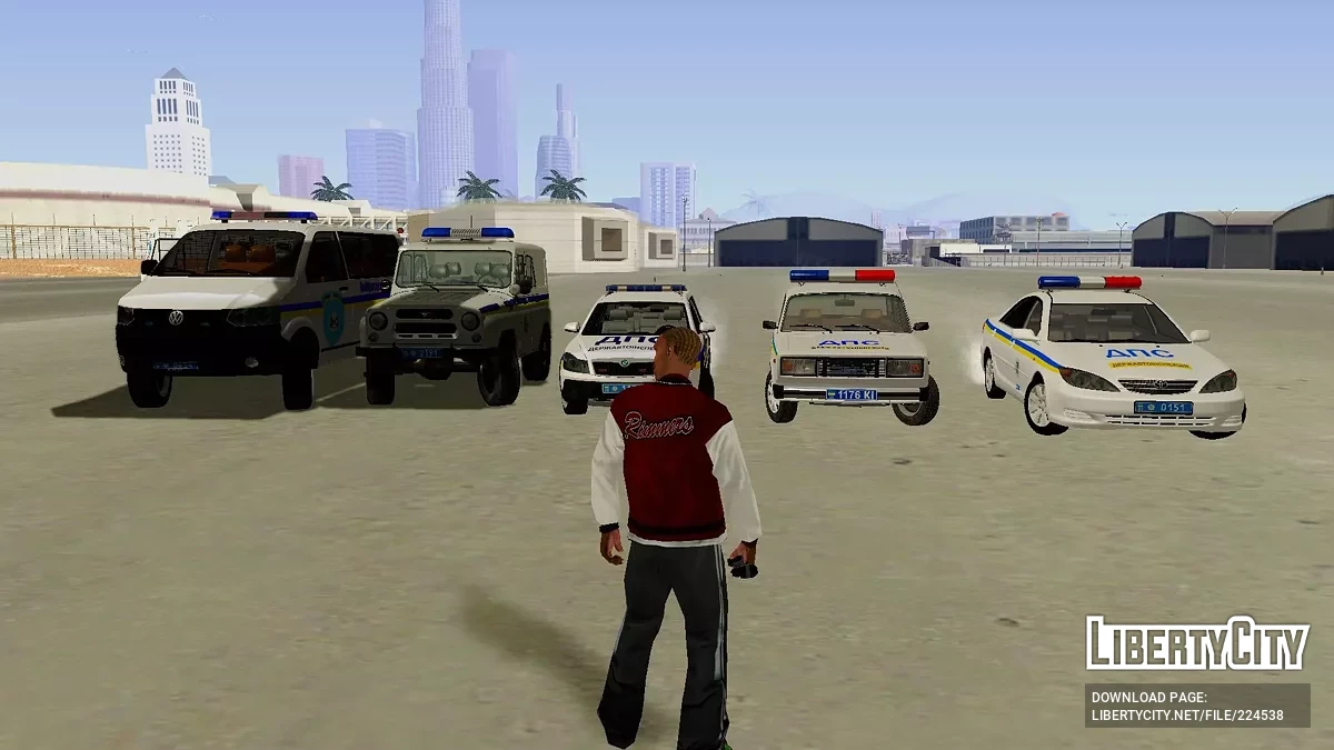 Paket Mobil Polisi Ukraina tahun 2000-an / GTA San Andreas