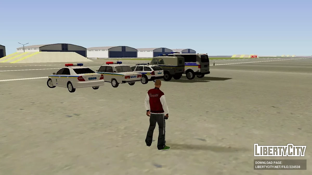 Paket Mobil Polisi Ukraina tahun 2000-an / GTA San Andreas