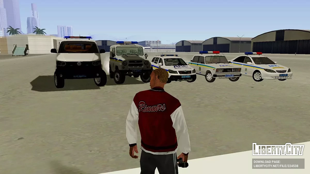 Paket Mobil Polisi Ukraina tahun 2000-an / GTA San Andreas