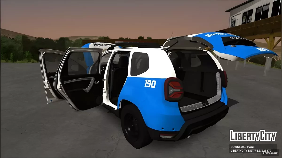 Renault Duster Intense Plus 2024 PMERJ 2025 / GTA San Andreas