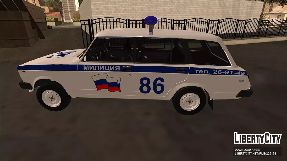 VAZ 2104 Militsiya / GTA San Andreas