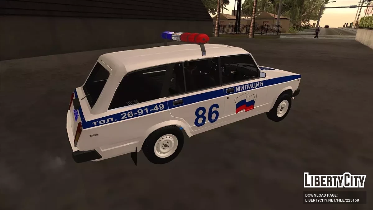 VAZ 2104 Militsiya / GTA San Andreas