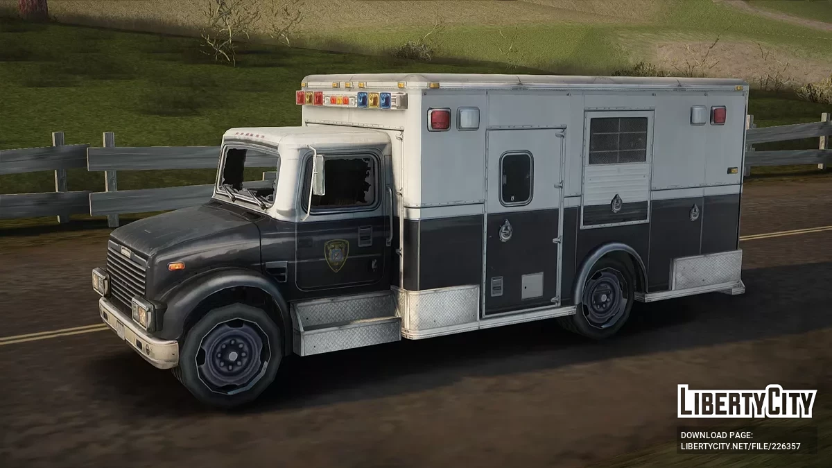 SWAT Van aus Resident Evil 6 / GTA San Andreas