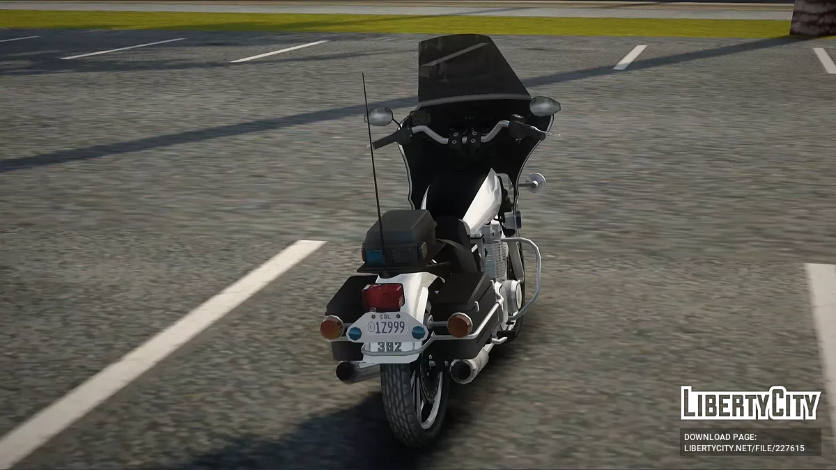 Поліцейський мотоцикл 1980 Kawasaki KZ 1000 / GTA San Andreas