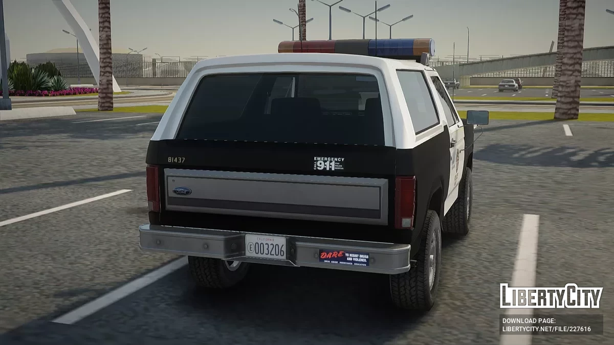 1983 Bronco LAPD Патрульний Автомобіль / GTA San Andreas