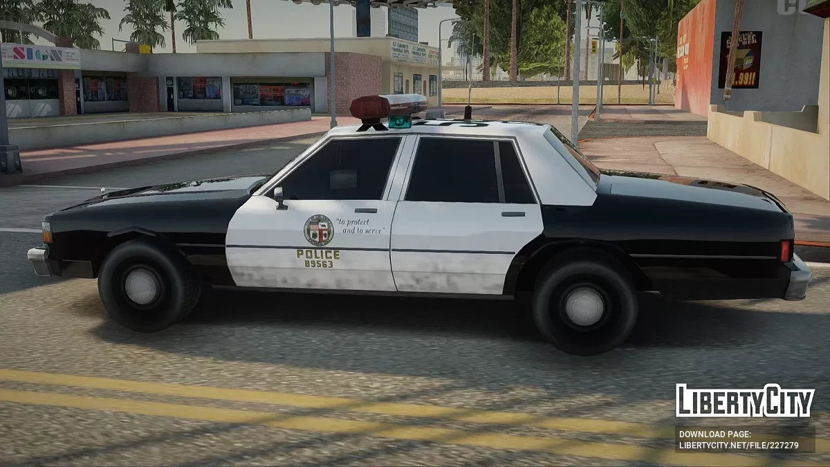 1990 Chevrolet Caprice LAPD Патруль / GTA San Andreas