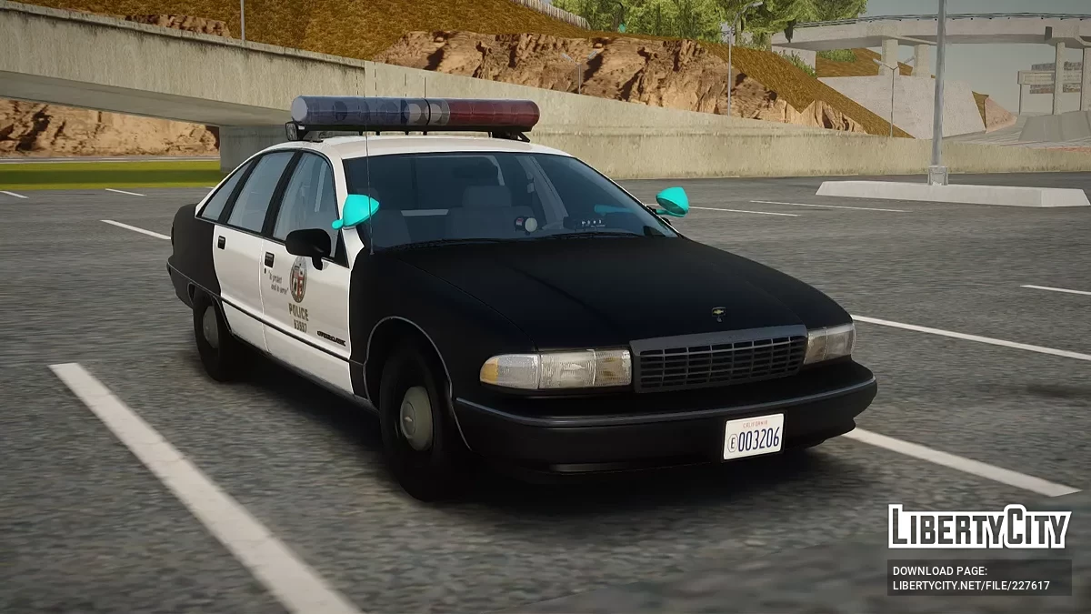 1991 Chevrolet Caprice LAPD Streifenwagen / GTA San Andreas