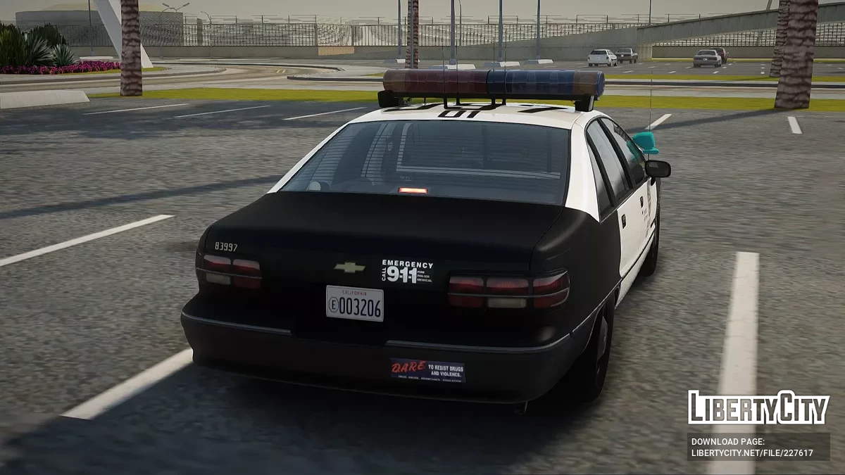 1991 Chevrolet Caprice LAPD Streifenwagen / GTA San Andreas