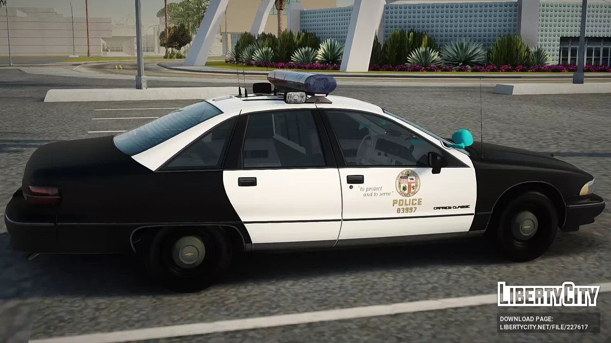 1991 Chevrolet Caprice LAPD Streifenwagen / GTA San Andreas