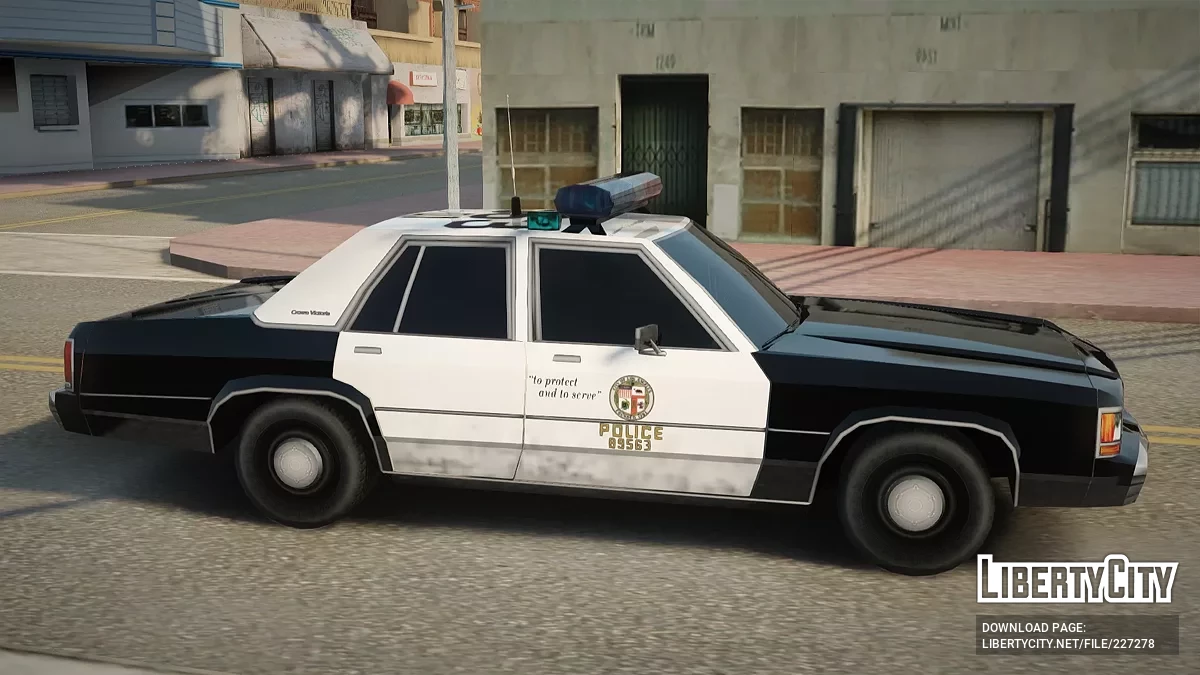 1991 Ford LTD CV LAPD Патрульний автомобіль / GTA San Andreas