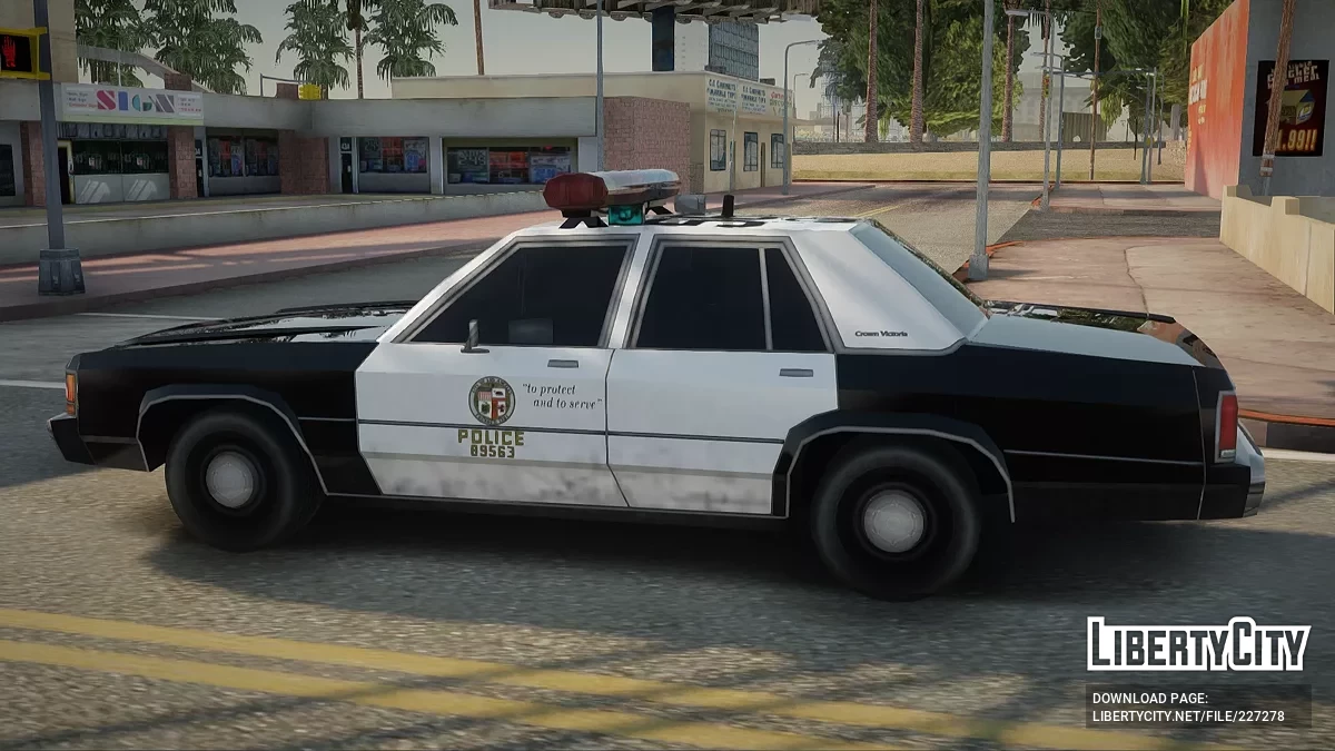 1991 Ford LTD CV LAPD Патрульний автомобіль / GTA San Andreas