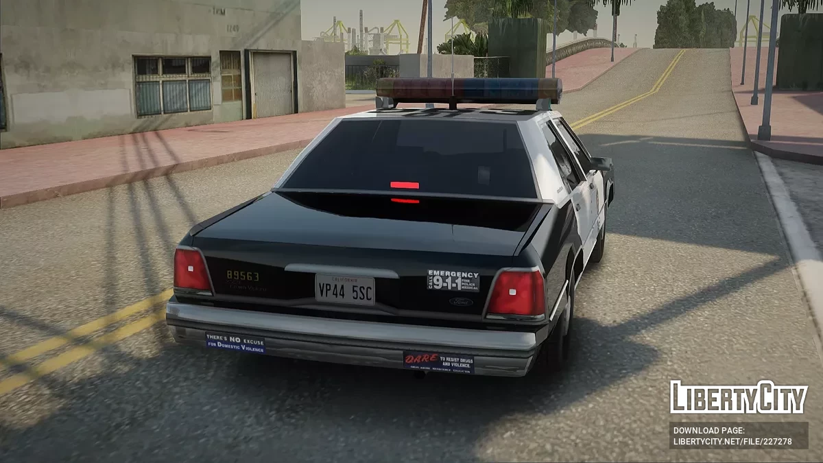 1991 Ford LTD CV LAPD Патрульний автомобіль / GTA San Andreas