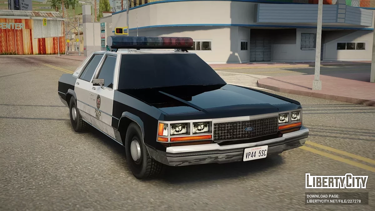 1991 Ford LTD CV LAPD Патрульний автомобіль / GTA San Andreas