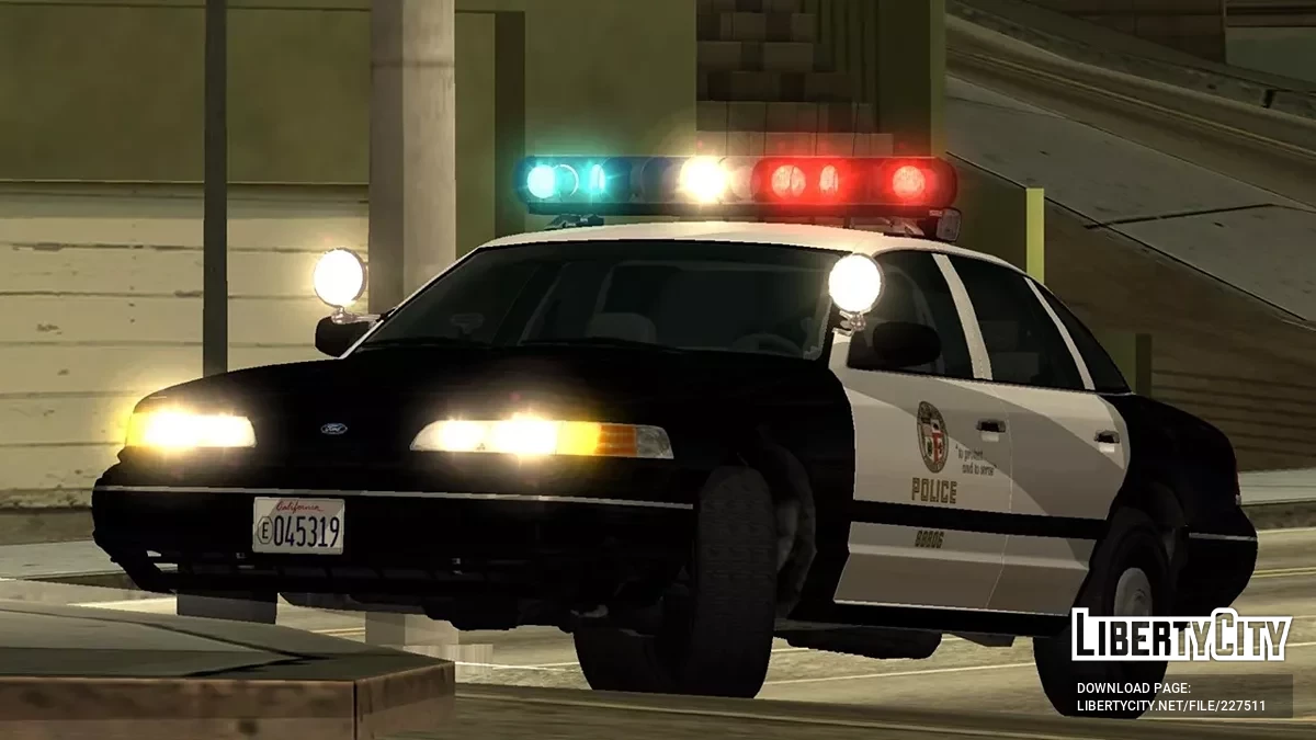 1992 CVPI LAPD Patrol Car ALB 1994 / GTA San Andreas