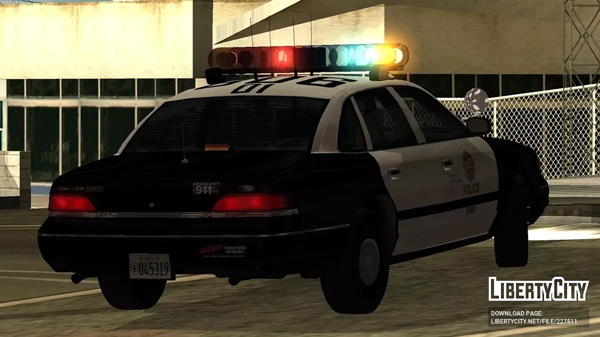 1992 CVPI LAPD Patrol Car ALB 1994 / GTA San Andreas