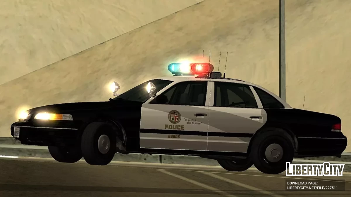 1992 CVPI LAPD Patrol Car ALB 1994 / GTA San Andreas