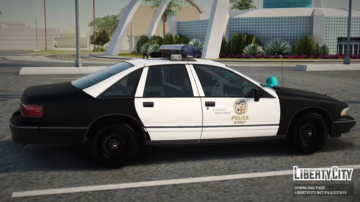 1994 Chevrolet Caprice Samochód Patrolowy LAPD / GTA San Andreas