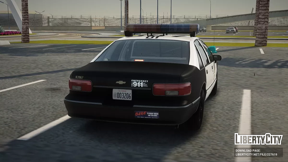 1994 Chevrolet Caprice Samochód Patrolowy LAPD / GTA San Andreas