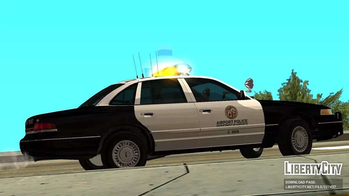 1994 CVPI LAXPD Patrol Car MX7000 / GTA San Andreas