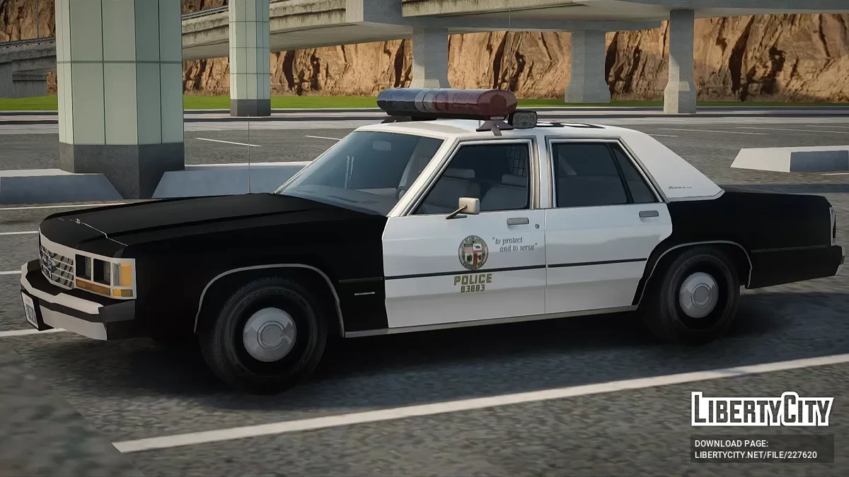 Coche Patrulla Ford LTD Crown Victoria 1994 / GTA San Andreas