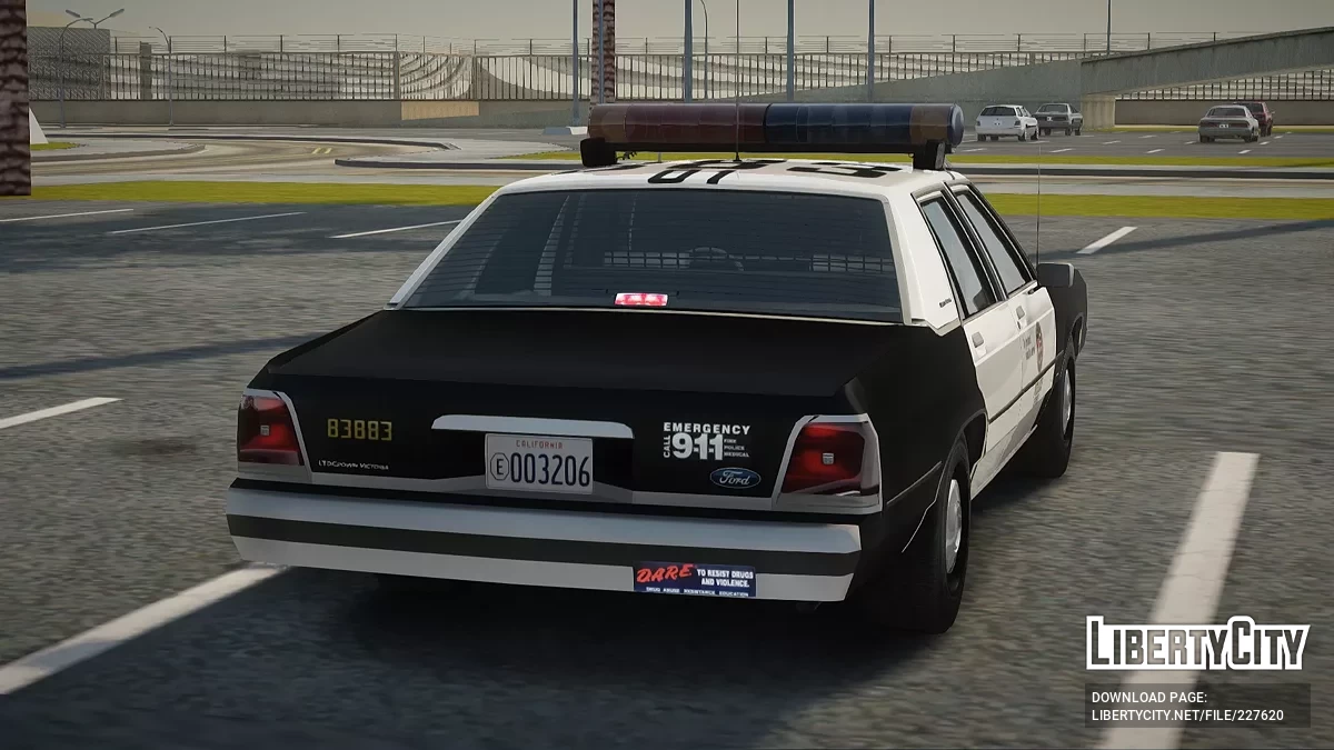 Coche Patrulla Ford LTD Crown Victoria 1994 / GTA San Andreas