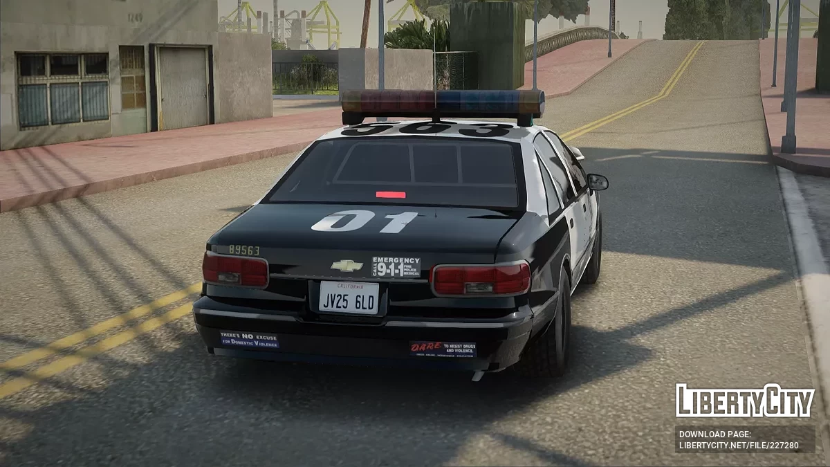 1995 Chevrolet Caprice LAPD Patrol / GTA San Andreas