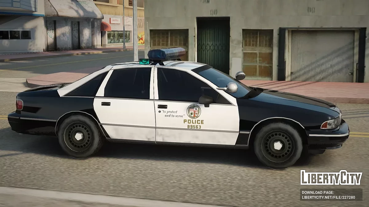 1995 Chevrolet Caprice LAPD Patrol / GTA San Andreas