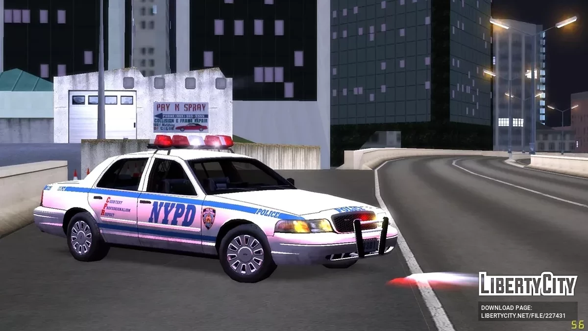 2005 CVPI NYPD PCT Car VisionSL05 / GTA San Andreas