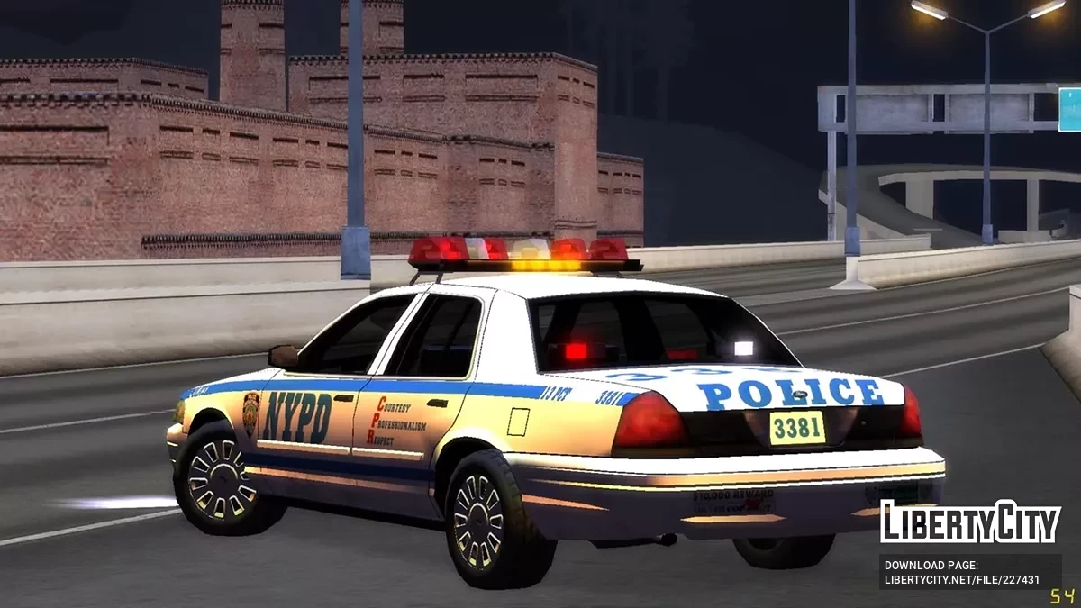 2005 CVPI NYPD PCT Car VisionSL05 / GTA San Andreas