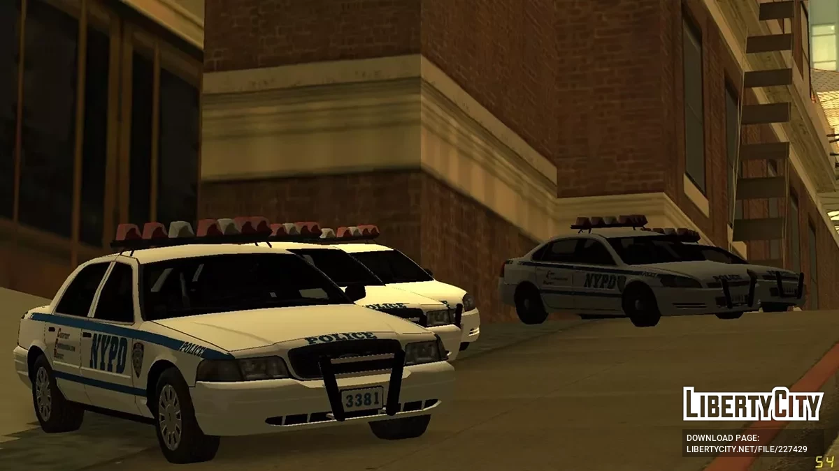 2006 Impala NYPD PCT Car VisionSL05 / GTA San Andreas