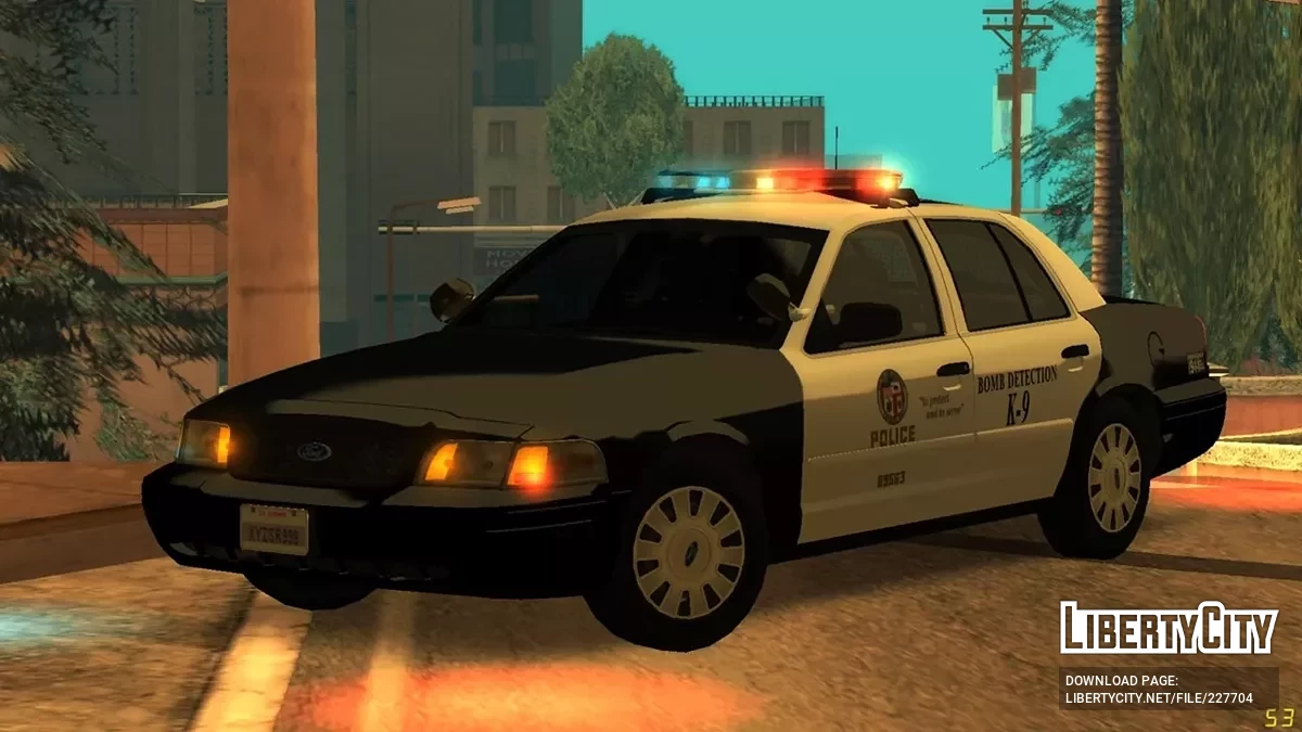 2007 CVPI LAPD Metro Slicktop / GTA San Andreas