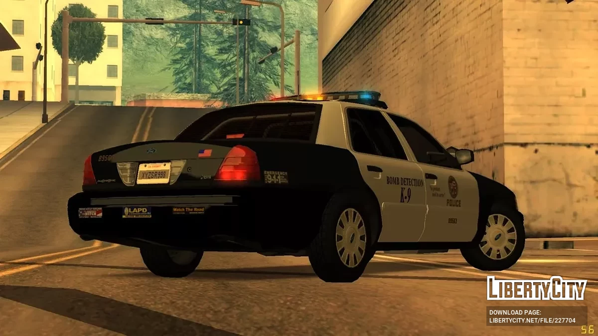 2007 CVPI LAPD Metro Slicktop / GTA San Andreas