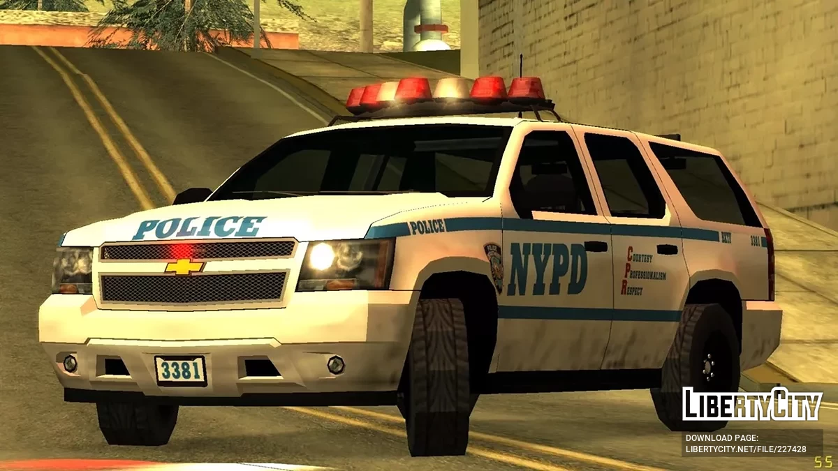 2007 Tahoe NYPD BXTF Car VisionSL05 / GTA San Andreas