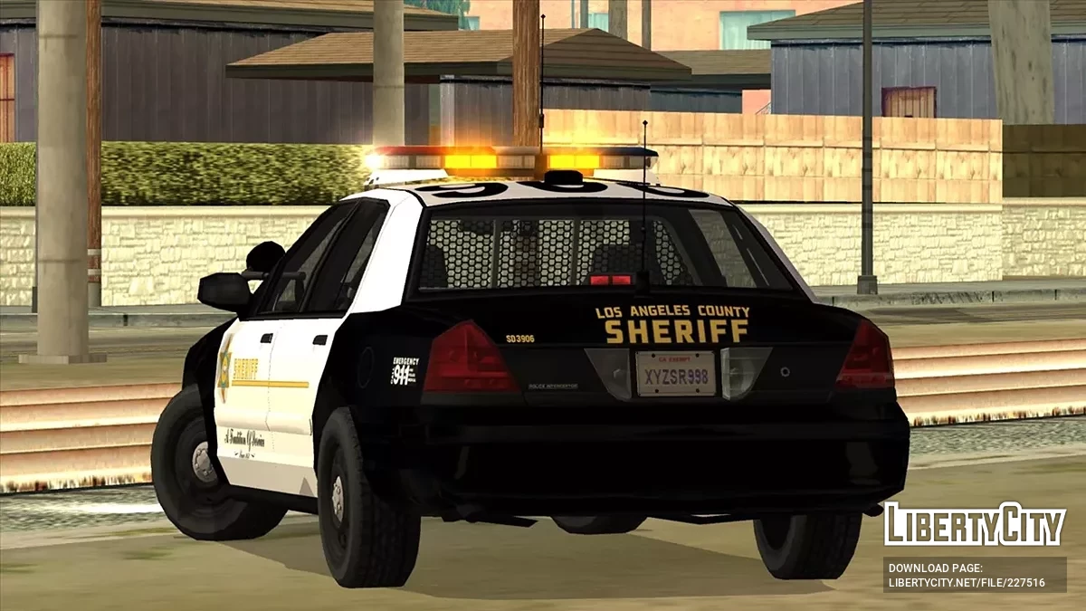 2009-2011 CVPI LAPD Patrol Car Arjent / GTA San Andreas