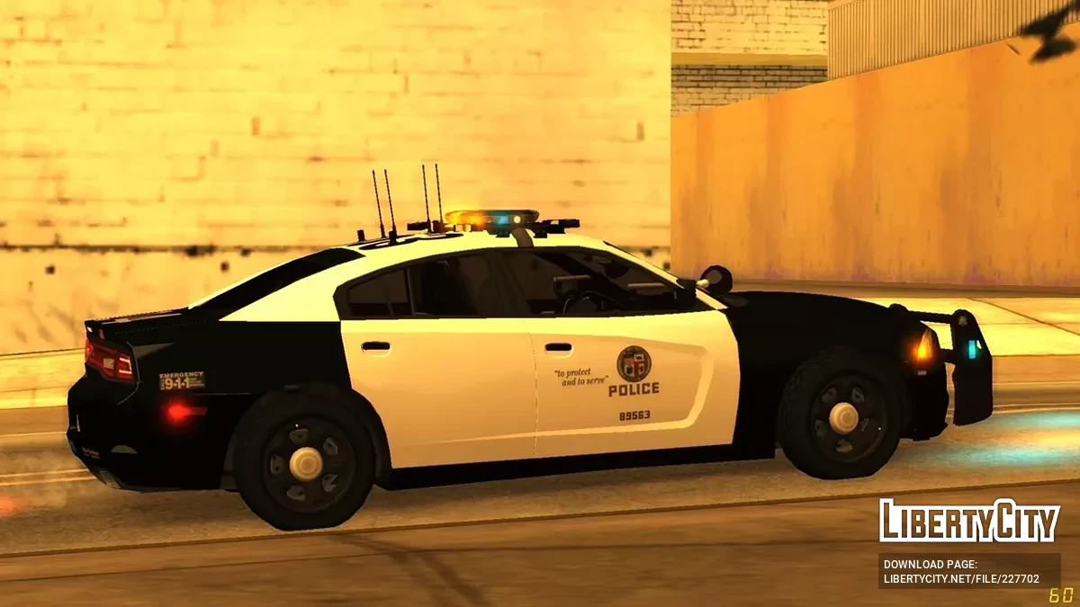 2012 Dodge Charger патруль LAPD / GTA San Andreas