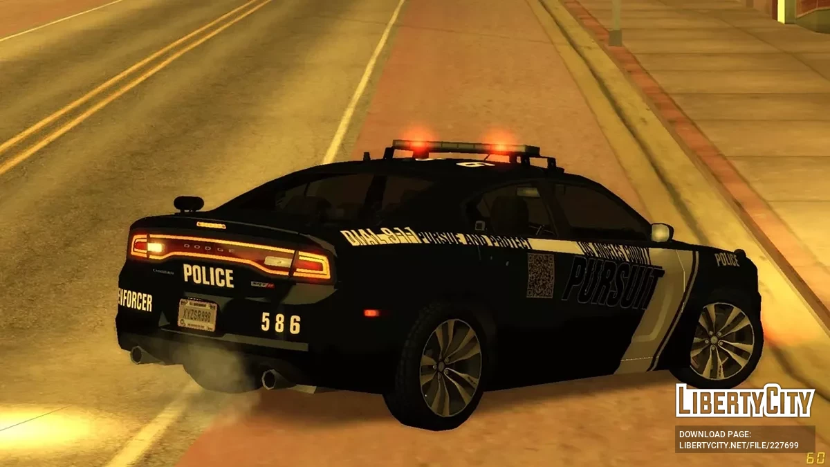 2012 Dodge Charger SRT8 VRT Лос-Анджелес / GTA San Andreas