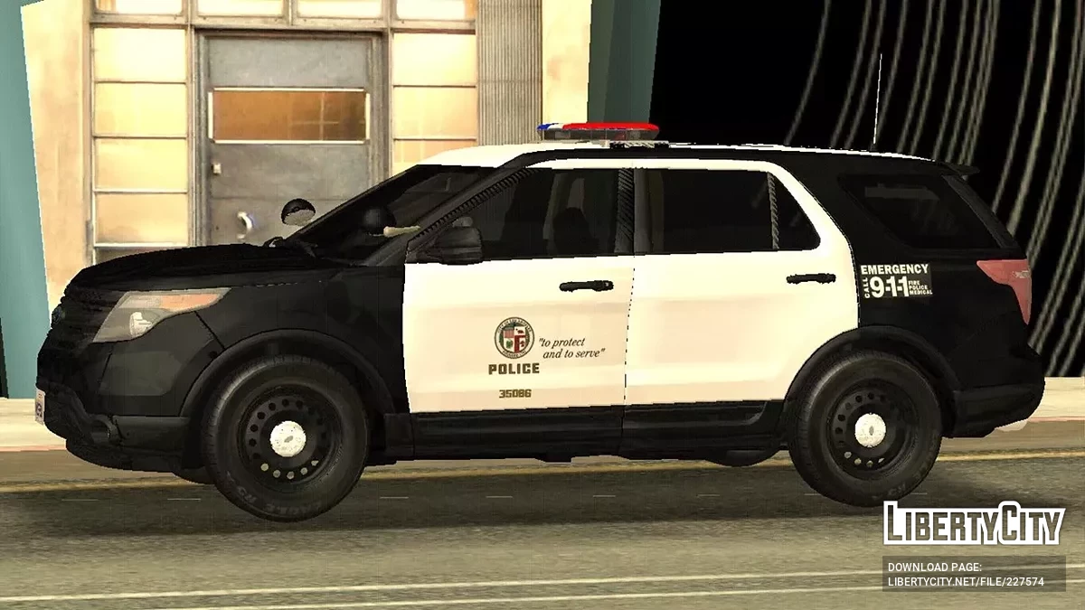 Ford Explorer LAPD 2012 / GTA San Andreas