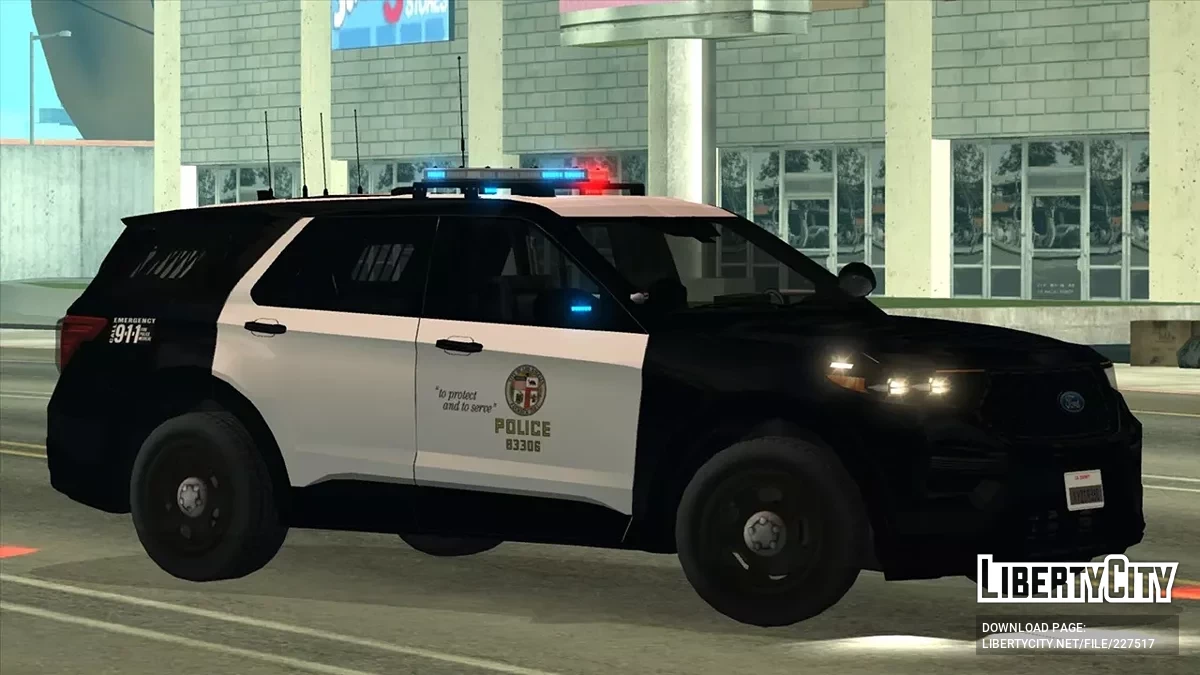 Mobil Patroli LAPD 2020 FPIU Valor / GTA San Andreas