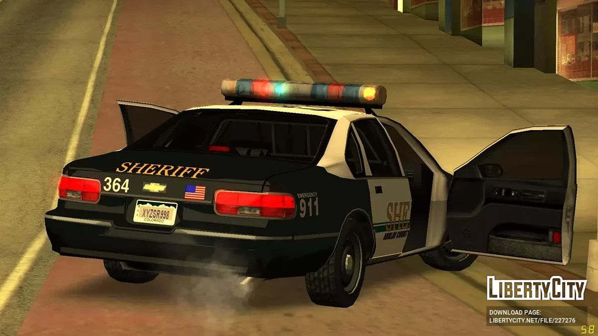 Caprice du Bureau du Shérif du Comté d'Arklay / GTA San Andreas