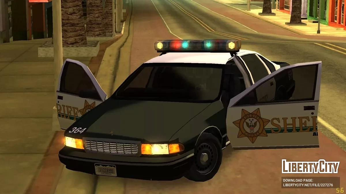 Caprice du Bureau du Shérif du Comté d'Arklay / GTA San Andreas
