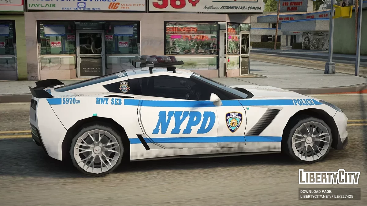 Chevrolet C7 HWY SEB Car VisionSLR / GTA San Andreas
