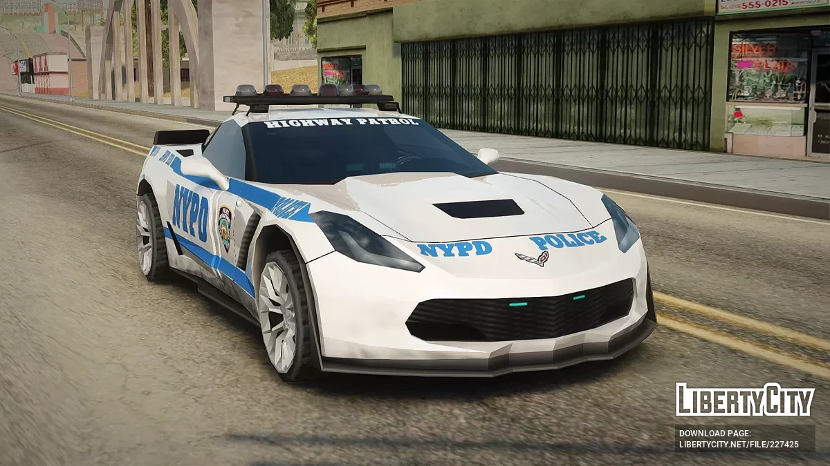 Chevrolet C7 HWY SEB Car VisionSLR / GTA San Andreas