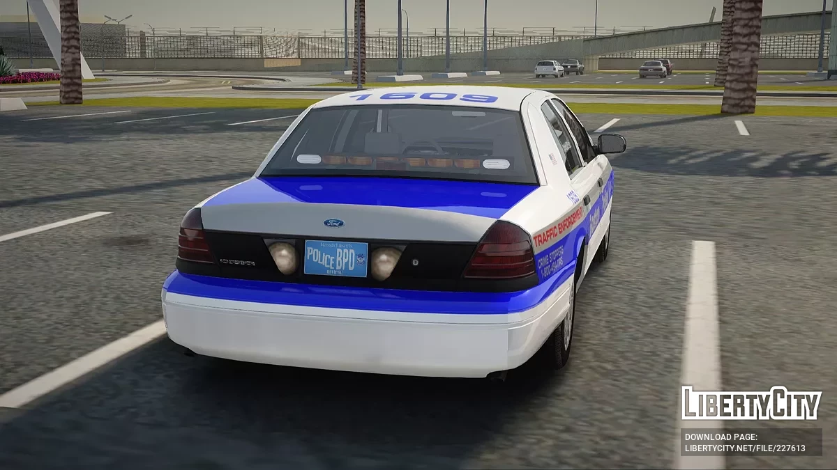 Ford Crown Victoria Boston Police A-1 Slicktop / GTA San Andreas