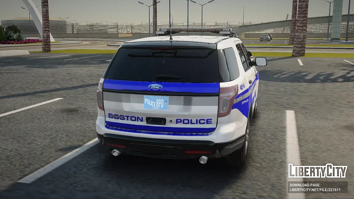 Ford Polis Interceptor Araç Boston Polisi / GTA San Andreas