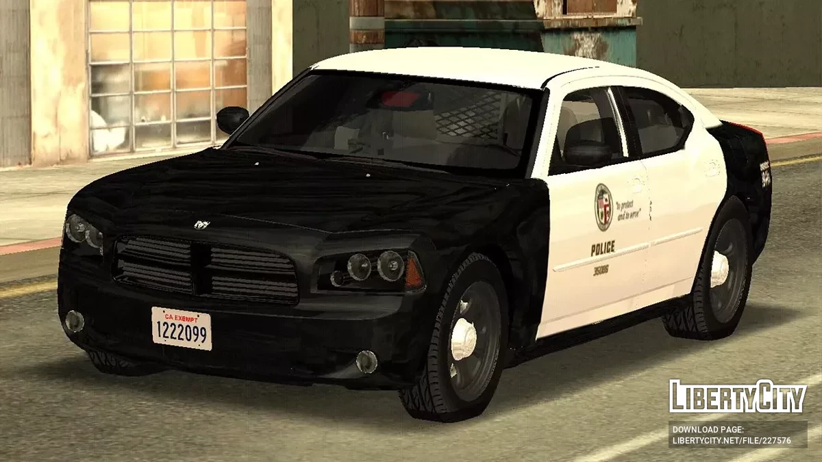 LAPD 2007 Dodge Charger / GTA San Andreas